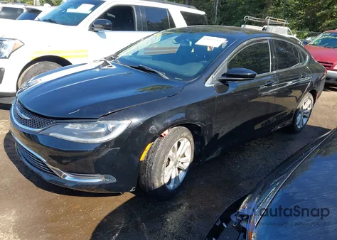 2015 Chrysler 200 Limited z USA, uszkodzony, nr VIN 1C3CCCAB9FN636146